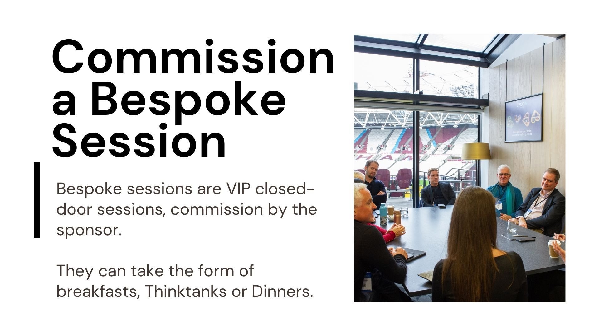 Commission a Bespoke Session