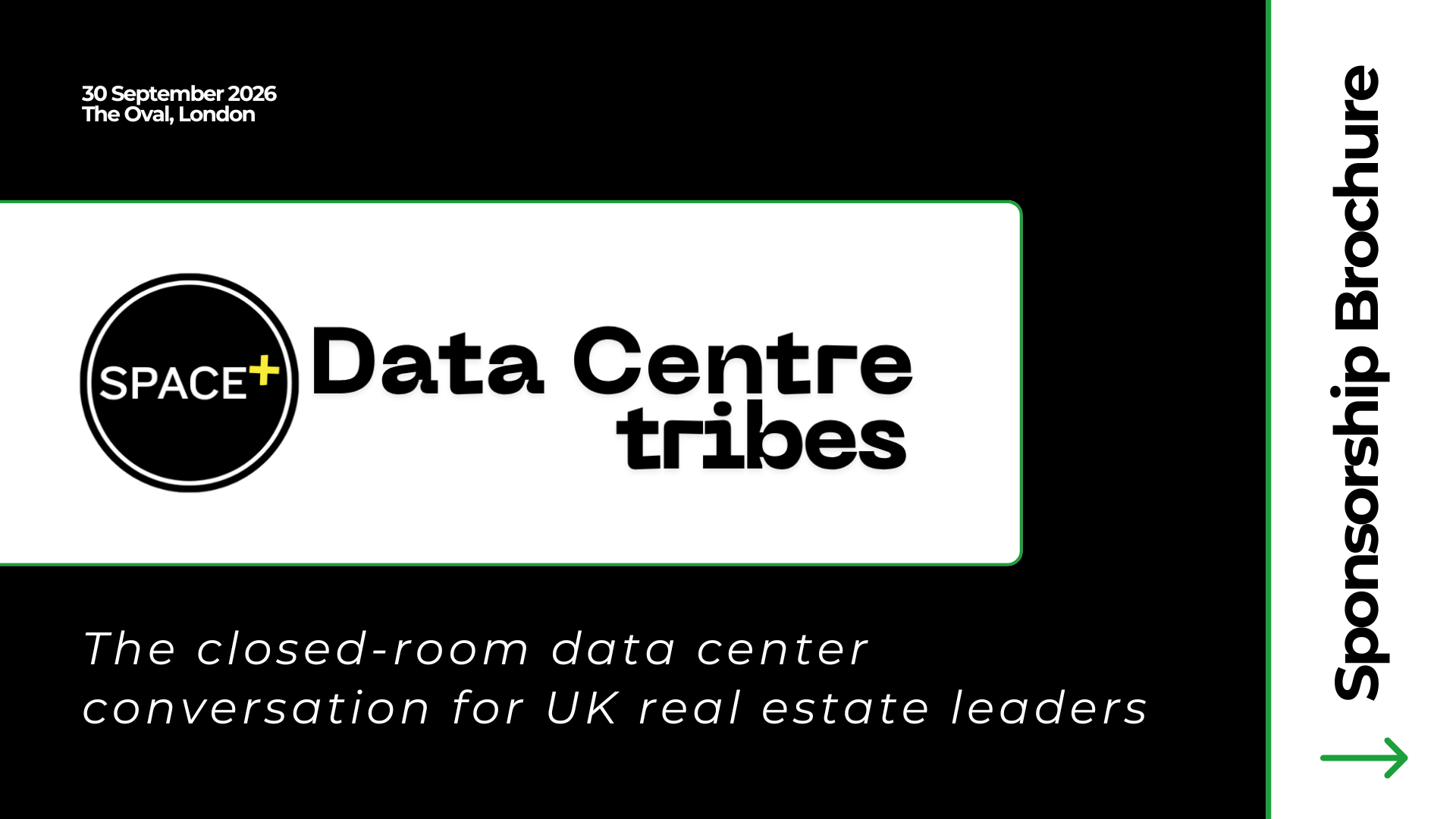 Data Centre Tribes Sponsorship Brochure