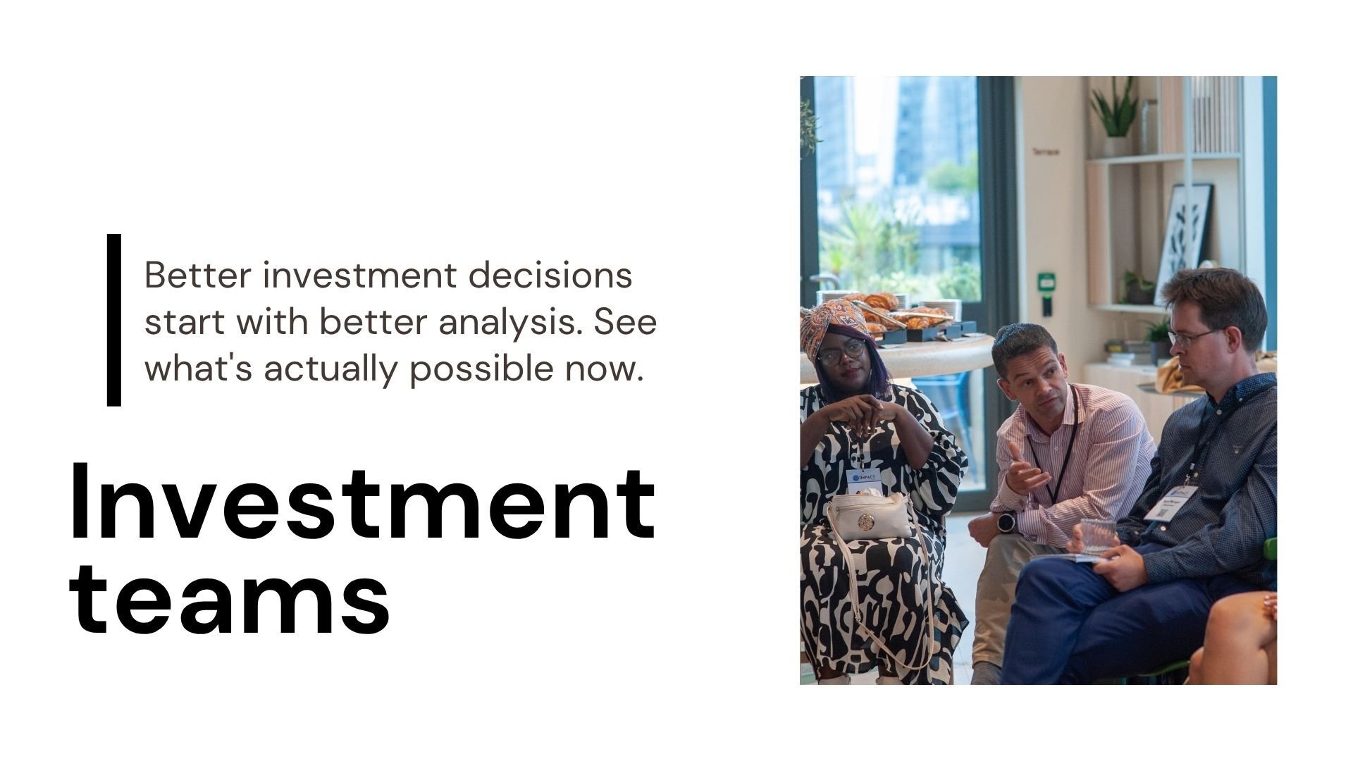 AI for Investment Teams