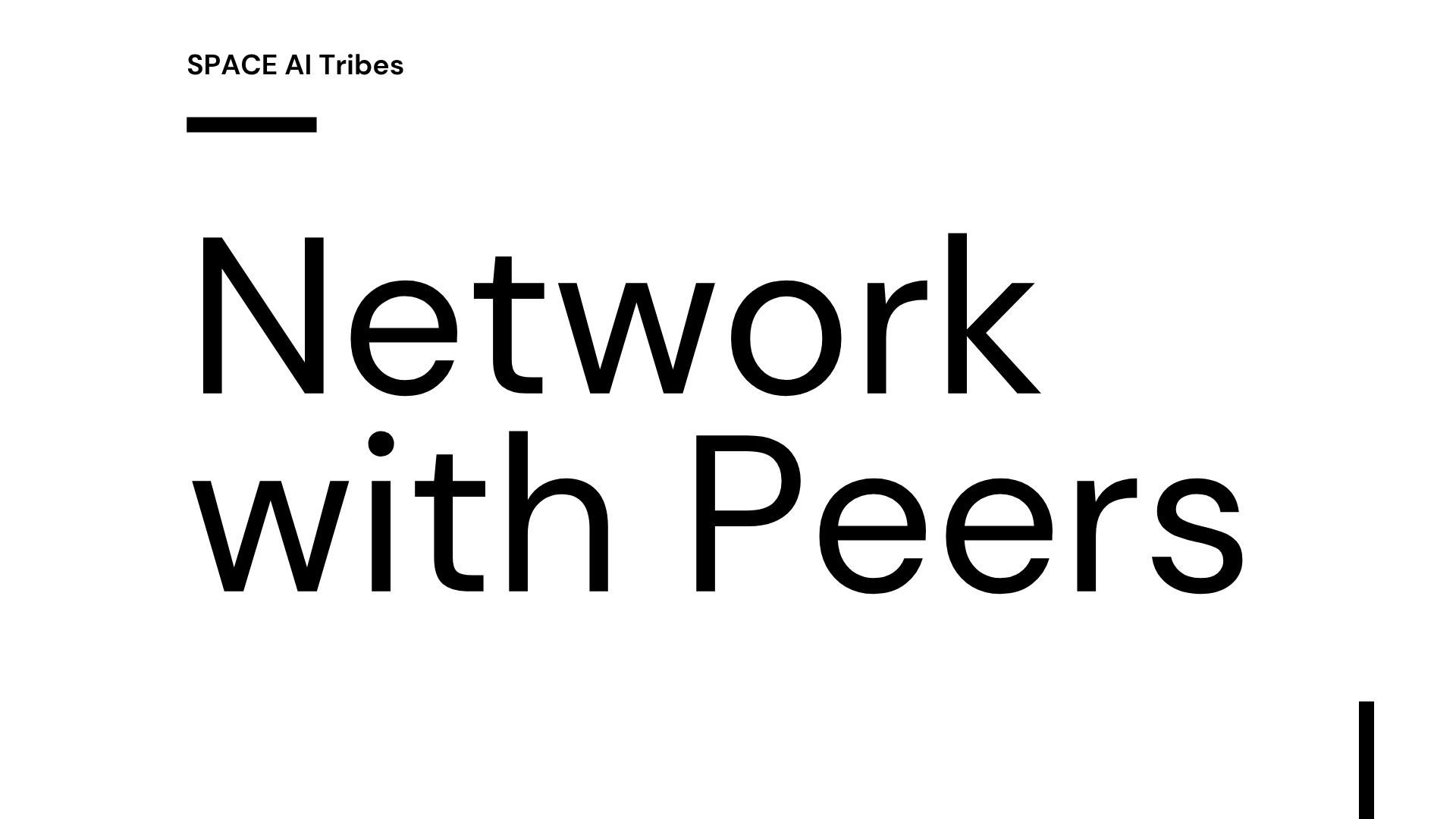 Network with Peers