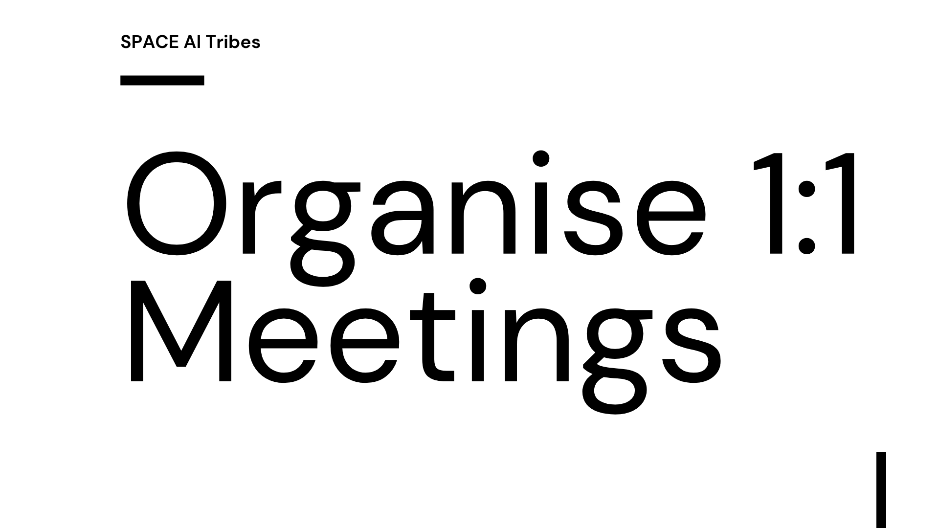 Organise Meetings