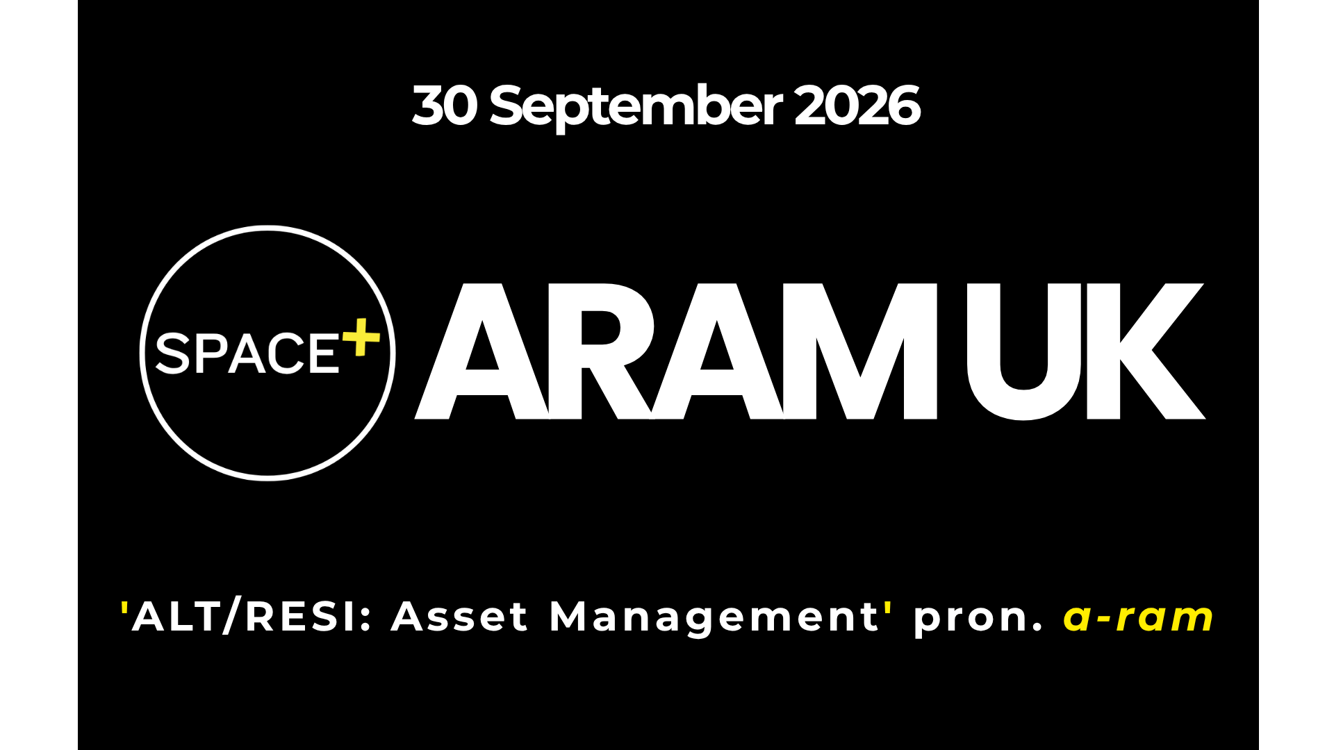 SPACE+ ARAM UK